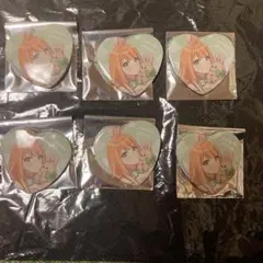 紫雲清夏　学マス　学園アイドルマスター　ハート缶バッジ　GIGO 6個セット