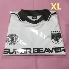 SUPER BEAVER サッカーシャツ ホワイト XLサイズ 長袖 SB サッカーシャツ - SUPER BEAVER TOUR OFFICIAL GOODS