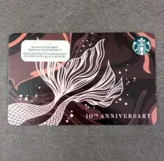 【日本未発売】スターバックスカード★ベトナム10周年記念限定ご当地スタバカード