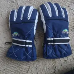 CＲYO スキーグローブ 　JSサイズ ネイビー　子供用