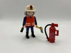 廃盤 PLAYMOBIL プレイモービル 4578 消防士 箱無し