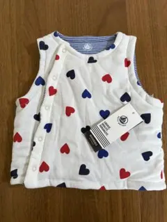 プチバトー　リバーシブルベスト 18M/81㎝