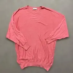 earth music&ecology ドルマン袖　薄手ニット