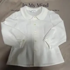 CHOPIN de deux ホワイト長袖シャツ 95