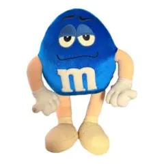 M&M's ぬいぐるみ マスコット ブルー - メルカリ