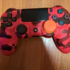 SONY PS4 コントローラー 赤 迷彩
