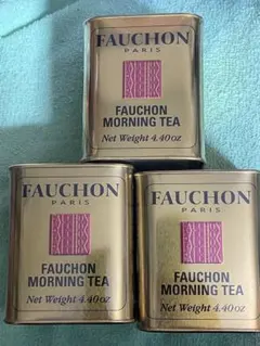 FAUCHON モーニングティー 125g 3缶セットのサムネイル
