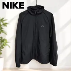NIKE ナイキ メンズ XL ウインドブレーカー 黒 裏地メッシュ