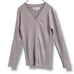 ROPÉ PICNIC リブニット 38サイズ　ラベンダー　ロペピクニック　紫