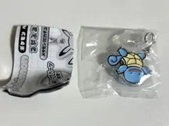ポケモン　へんしんが苦手なメタモン！　つやふるチャームマスコット　ゼニガメ