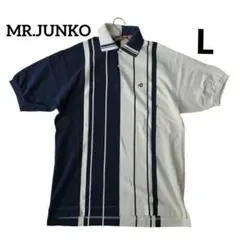 MR.JUNKO　メンズ　半袖ポロシャツ ヴィンテージ古着　Lのサムネイル