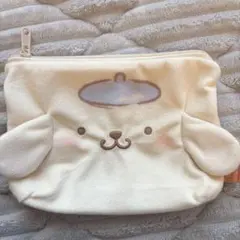 【ふわふわFACE台形ポーチ】サンリオ ポムポムプリン