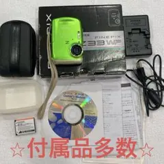⭐︎箱付き⭐︎FUJIFILM ファインピクス Z33WP グリーン デジカメのサムネイル