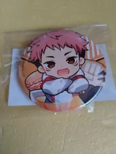 虎杖悠仁B　小吉缶バッチ　まるくじ　ちゃぽんっ！　呪術廻戦