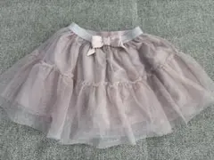 H&M ピンク チュールスカート EUR 110/116