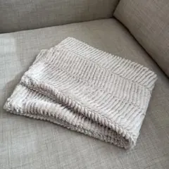 もこもこ スヌード ネックウォーマー アイボリー系