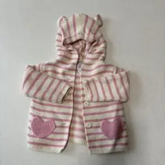 GAP ボーダーパーカー　くまさん