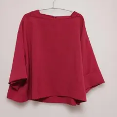 Mサイズ 五分袖チュニック ポリエステル100%