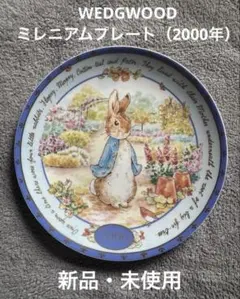 未使用　ピーターラビット　ミレニアム　プレート　2000 ウエッジウッドのサムネイル