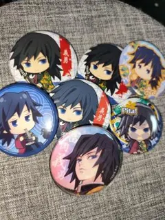 鬼滅の刃　冨岡義勇缶バッチ　まとめ売り