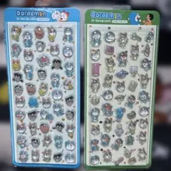 【海外限定】ドラえもん 3Dステッカー 2シートセット