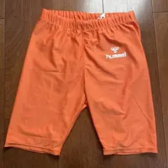 hummel オレンジ インナーパンツ　Lサイズ