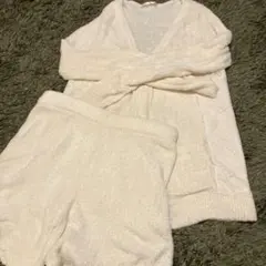 œuf doux ホワイト ルームウェア セット