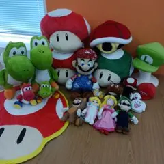 スーパーマリオ マスコット ぬいぐるみ など まとめ売り ※ばら売り不可
