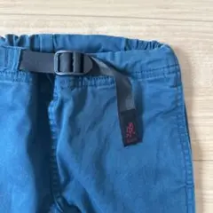 ウエスト調整可能ダークブルーパンツ