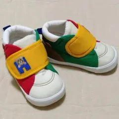 新品未使用ミキハウスHOT BISCUITS ベビーシューズ 　13.5cm