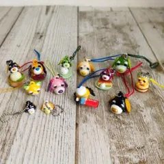 平成レトロ お茶犬ストラップ 13個セット