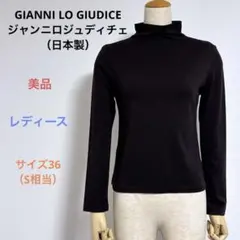 美品 GIANNI LO GIUDICE レディース 長袖 薄手 セーター Sのサムネイル