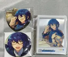 あんスタ つむぎ 青葉つむぎ 心光印彩 イベコレ 缶バッジ 出会いチェキ