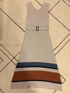 AZUL by moussy サマーニットワンピース