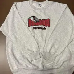 【希少デザインGILDAN ジョージア ブルドッグス FOOTBALLトレーナー