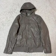 Mossimo 2way ライダース　中綿　フード　ジャケット　XL　モッシモ