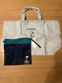 マイキー様専用　スヌーピー L.L.Bean グローサリー　トートバッグ新品