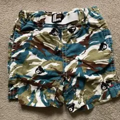 美品　ダブルB 迷彩パンツ　90