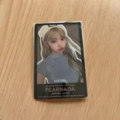 LE SSERAFIM サクラ クリアトレカ FC 会場限定 FEARNADA