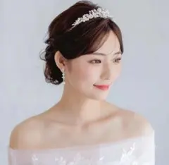 annan wedding ティアラ TLM293 パール ブライダル 結婚式