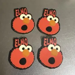セサミストリート BOO! FRIENDS ステッカー エルモ 4枚セット