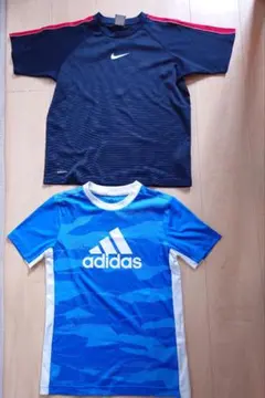 NIKE adidas スポーツTシャツ 2枚セット　150cmのサムネイル