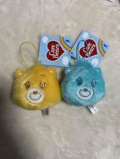 ケアベア ぬいぐるみストラップ 2色セット