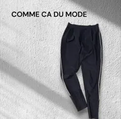 COMME CA DU MODE フィットネスパンツ　ラインパンツ　Mのサムネイル