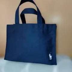 ラルフローレン✰トートバッグ ミニサイズ 　ネイビー
