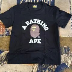 A BATHING APE ブラック Tシャツ