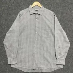 【VAN HEUSEN】格子柄 チェック柄 オーバーサイズカジュアルシャツ