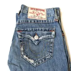 B332 【USA製】【W36】Y2K トゥルーレリジョン フレアデニムパンツ B332 【USA製】【W36】Y2K トゥルーレリジョン フレアデニム