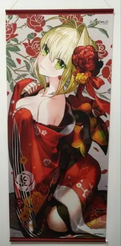 Fate EXTELLA LINK ネロ 特大 タペストリー ワダアルコ - メルカリ