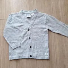 ZARA グレー カーディガン 92㎝　18-24ヶ月
